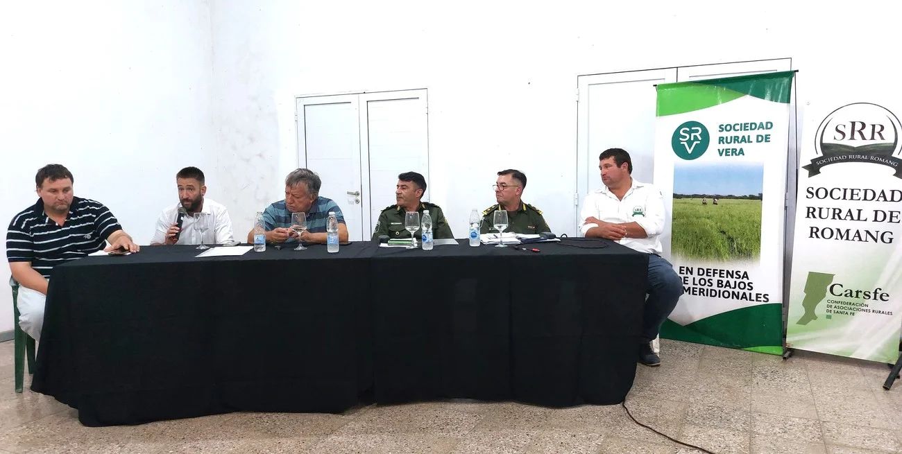 REUNIÓN SOBRE SEGURIDAD RURAL EN VERA