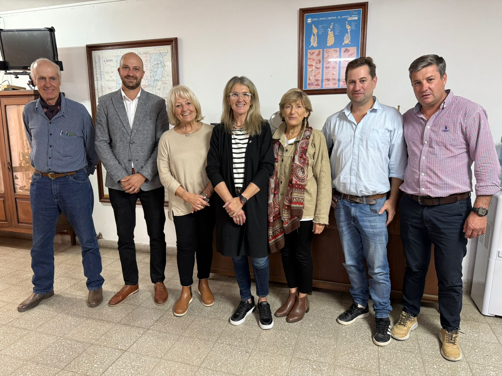 La Vicepresidenta de INTA visitó CARSFE